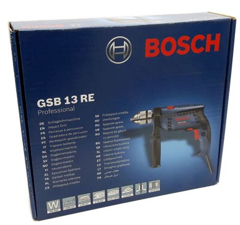 Bosch Mm Impact Drill Model Name Number Gsb Re W At Rs