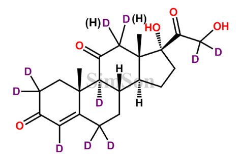 Cortisone D8 CAS No NA Simson Pharma Limited