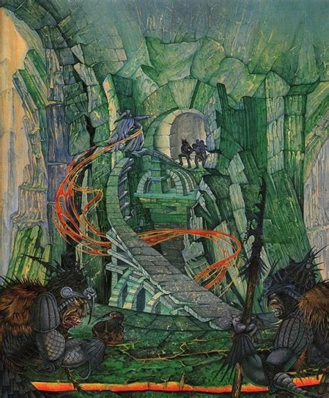 Por Roger Garland Middle Earth Art Tolkien Art Tolkien Artwork