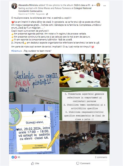 Diseminare Colegiul Na Ional Pedagogic Constantin Cantacuzino