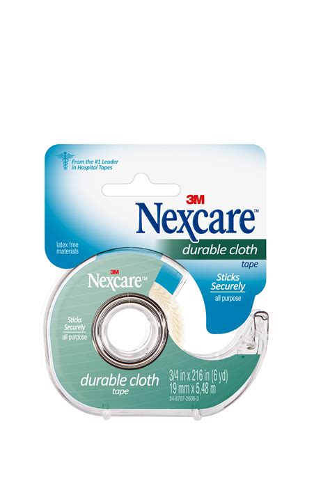 Nexcare Durable Cloth First Aid Tape 34 X 6 Yds 1 Dispensered Roll