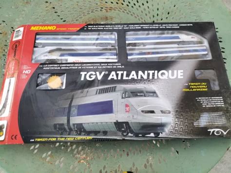 Coffret Tgv Atlantique M Hano Ho Jouef Train Circuit Eur