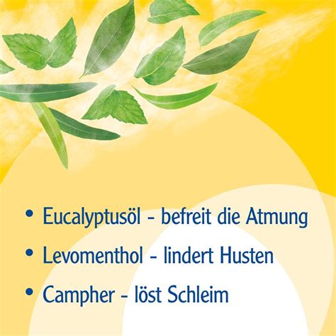 Pinimenthol Erkältungsbad ab 12 Jahren mit Eucalyptusöl Menthol und