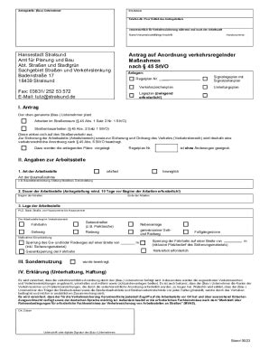 Ausf Llbar Online Amt Fr Planung Und Bau Fax Email Drucken Pdffiller