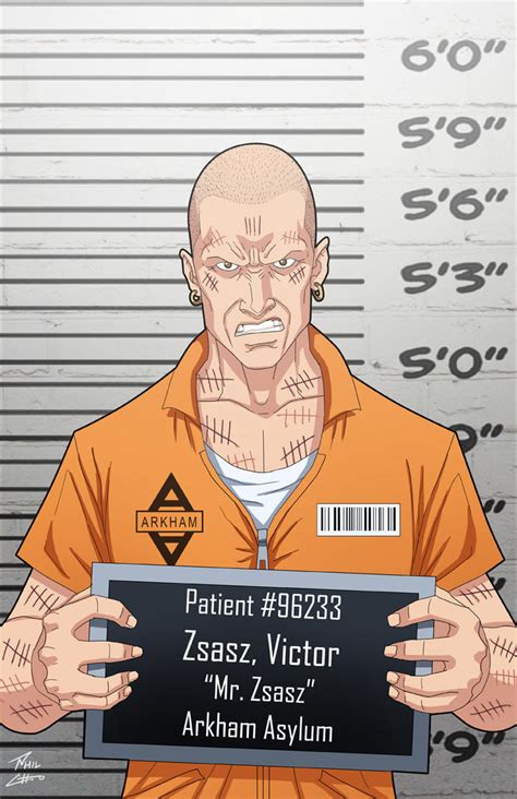 Victor Zsasz locked up by phil-cho on DeviantArt