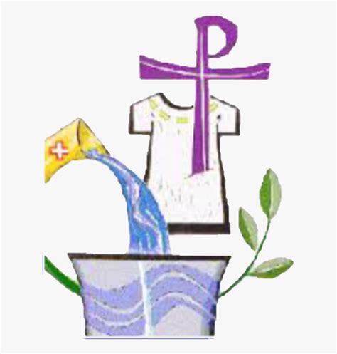 Catholic Baptism Symbols Clip Art