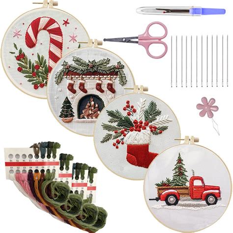 🎄Christmas Embroidery KIT🧵