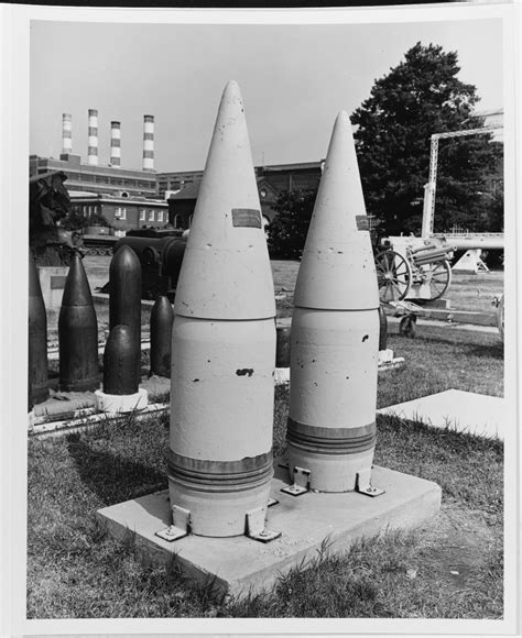 Nh 83427 Japanese Navy 181 Projectiles For Yamato Class Battleships