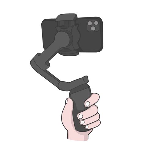 Vlogging With Phone Sticker Illustration 45389524 Png