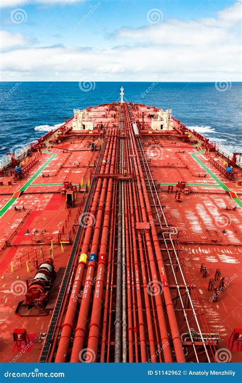 Oil Tanker Underway Stock Photo Image Of Progress Pipeline 51142962