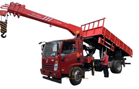 2018 Year Used Dayun 160HP 4X2 Dump Truck With 6 3t Crane China Dump