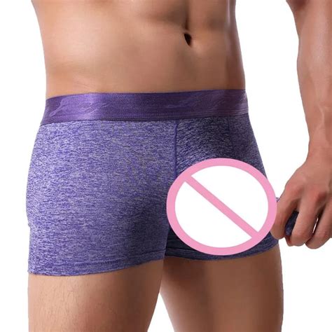 Sous Vêtements Homme Sous Vêtement Boxer Mince Cuecas Boxeurs Hommes