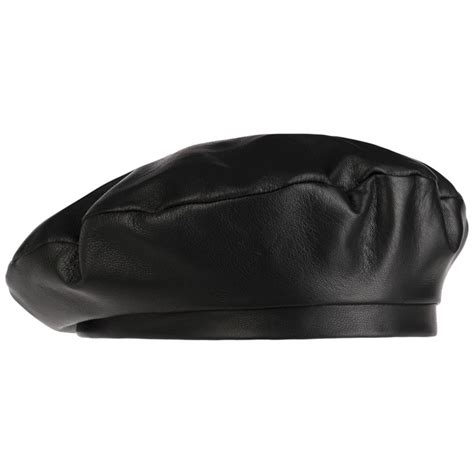 Classic Leather Womens Beret By Lierys Lierys High Quality