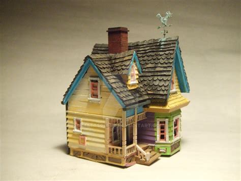 Pixardisneys Up House Model By Mattsculpt On Deviantart