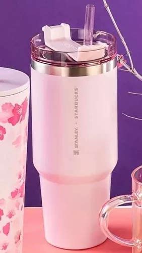 Starbucks Stanley Rosa Vaso Termo Acero Inoxidable Blossom Env O Gratis