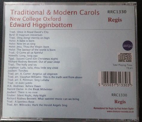 Traditional Modern Carols New College Oxford Rz No Kup Teraz Na