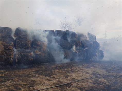 Incendiu La Un Depozit De Furaje Al Unei Ferme Din Localitatea Mitoc