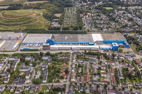 Dortmund Von Oben Gewerbegebiet Brackeler Hellweg In Dortmund Im Bundesland Nordrhein