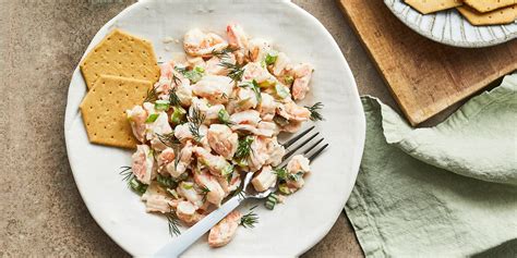 Creamy Shrimp Salad Recipe Eatingwell Creamy Shrimp Salad Recipe Salad Recipes Salad Side