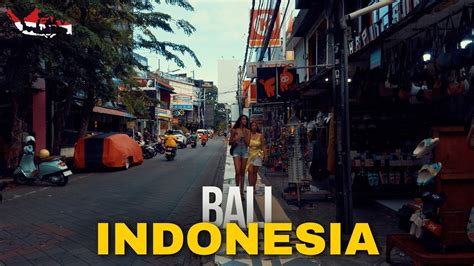 4K Walking Bali Indonesia From Kuta To Seminyak 2024 Indonesia