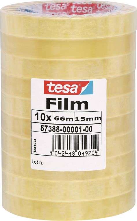 Buy Tesa 57388 00001 01 Tesa Film Standard Transparent L X W 66 M X