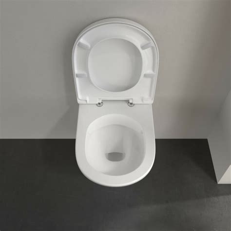 Villeroy Boch O novo Wand WC Compact spülrandlos Combi Pack BadDepot de