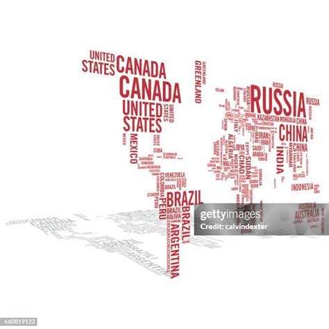 107 World Map With Countries Names Stock Photos, High-Res Pictures, and ...