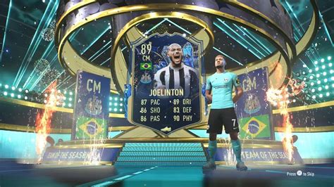 Fifa Player Walkout Tots Joelinton Youtube