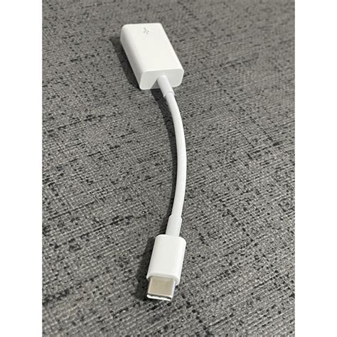 Apple 蘋果 原廠a1632 Usb C Type C Usb C 公 轉 Usb A 母 轉接線 蝦皮購物