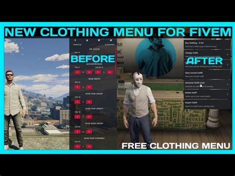 QBCore New CLOTHING MENU *FREE* FiveM Roleplay Scripts, 52% OFF