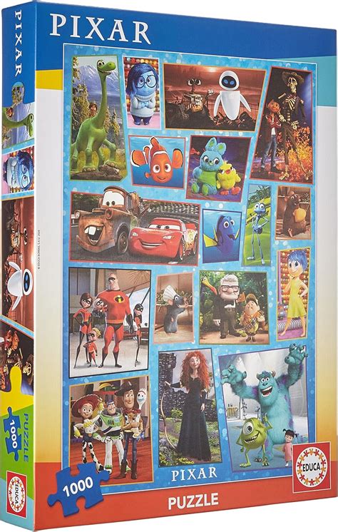 Educa Borrás 18497 Disney Pixar Family 1 000 Piece Puzzle Multicolored