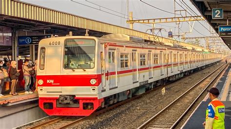 Kompilasi KRL Commuter Line Spesial Sunrise Di Stasiun Kalideres TM