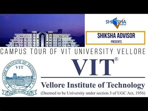 A Campus Walk to VIT Vellore | VIT Vellore Campus Tour | VIT University ...