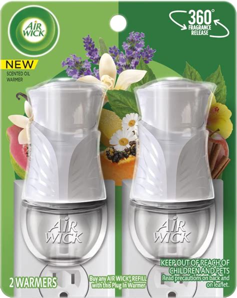 Air Wick Calentador De Aceite Perfumado Enchufable Blanco Aceites