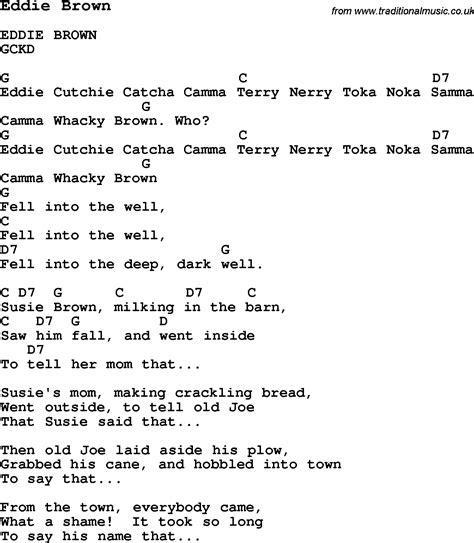 Campfire Songs Lyrics