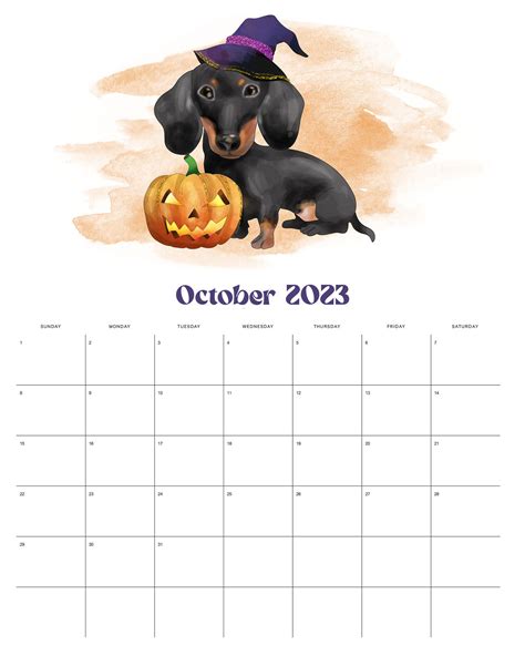 Puppy Calendar 2023 - Printable Word Searches