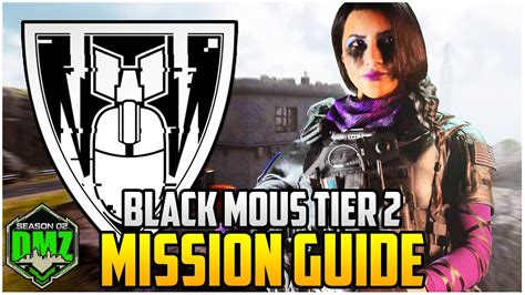 Black Mous Tier 2 Mission Guide For Season 2 Warzone 2 0 DMZ DMZ Tips