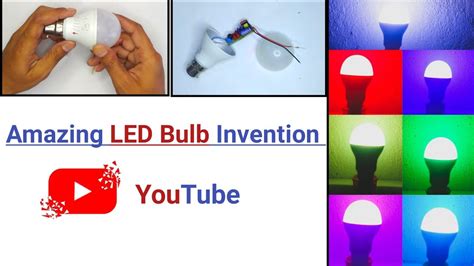 Repair Your Damage LED Bulb Make 5 Multiple Color LED Bulb YouTube