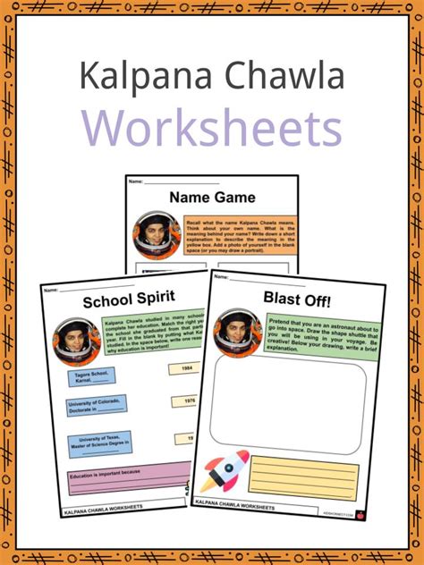 Kalpana Chawla Facts, Worksheets, Education & Career For Kids