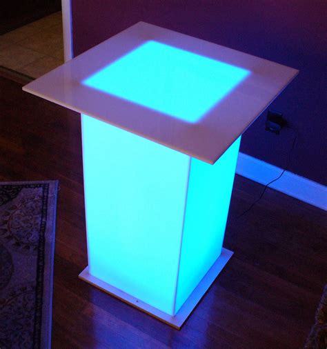 BarChefs: LED Light Up Tables for Events