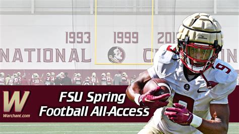 Fsu Football All Access Spring Practice Florida St Spring Football