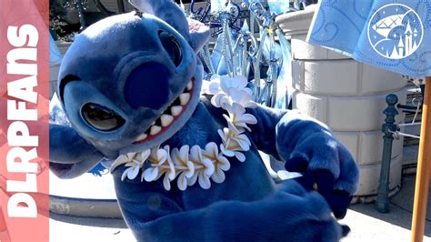 Stitch Meet And Greet At Disneyland Paris Youtube