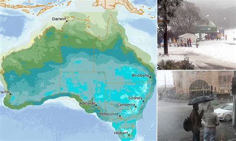 Australia Will Shiver Through Weekend As Temperatures Drop To 3c In Parts Of The Country