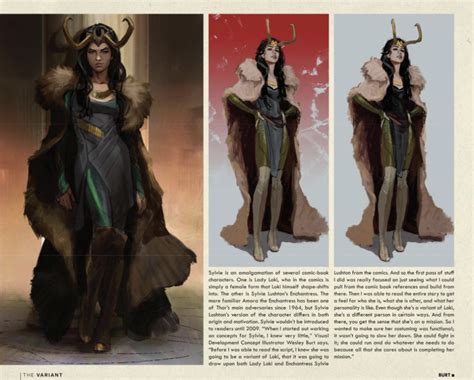 LOKI Concept Art Features More Loki Variants and Alternate Sylvie ...