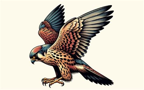 Falcon Tattoos Beyond Beauty A Symbol Of Ambition