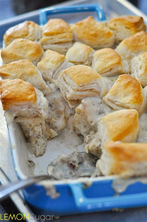 Biscuits and Gravy Casserole