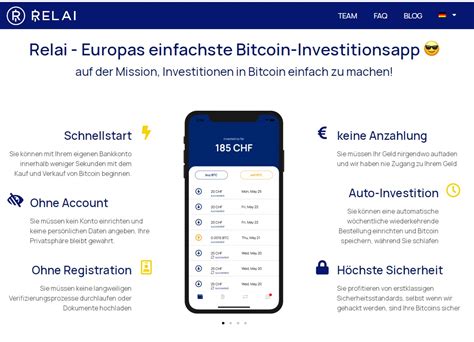 Relai App Bitcoin kaufen ohne Gebühren mit REL113