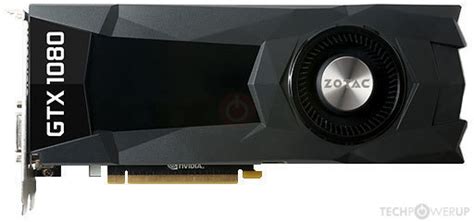 Zotac Gtx 1080 Oem Specs Techpowerup Gpu Database