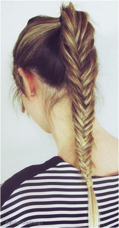 12 Simple Fishtail Braid Hairstyles - Pretty Designs