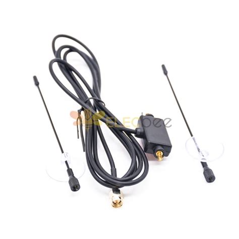 Dipole 433 MHz Antenna with SMA Plug for RG174 3dBi Antenna